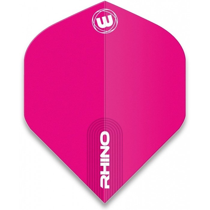 Winmau Rhino Standard Pink Dart Flights (5 sets)