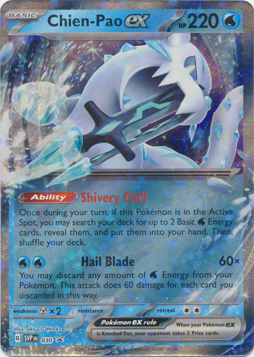 Pokemon Black Star Promo Scarlet & Violet - SVP030 Chien-Pao ex