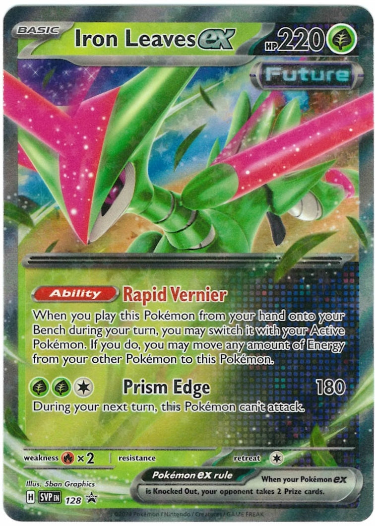 Pokemon Black Star Promo- Iron Leaves EX