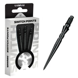 Winmau Switch Dart Points Grooved Black