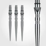 Winmau Switch Dart Points Grooved Silver