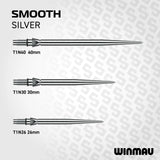 Winmau Switch Dart Points Smooth Silver