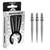 Winmau Switch Dart Points Wave Silver