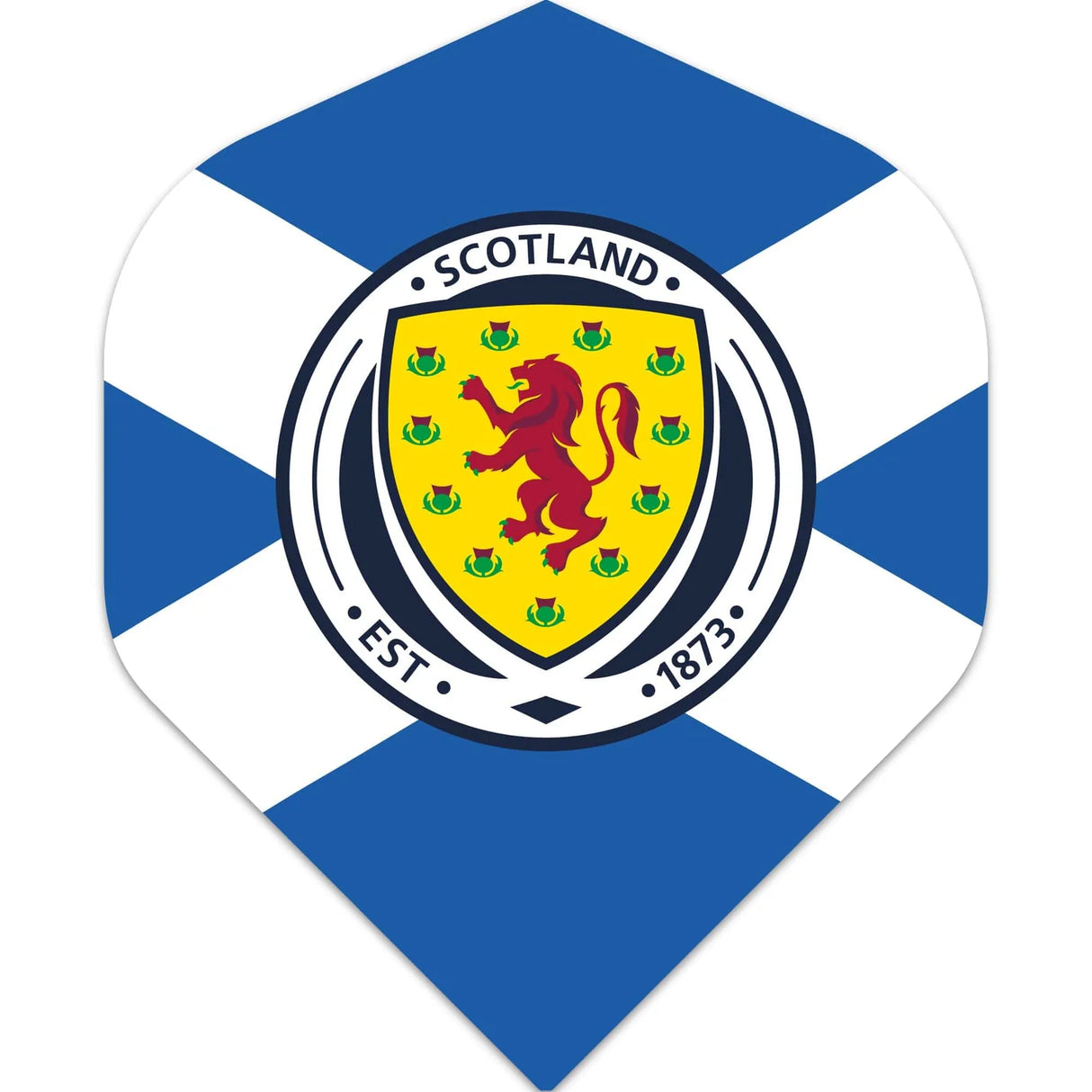 Official Scotland Football St Andrew Standard Shape Dart Flights 5 sets