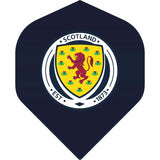 Official Scotland Football Standard Shape Dart Flights 5 sets