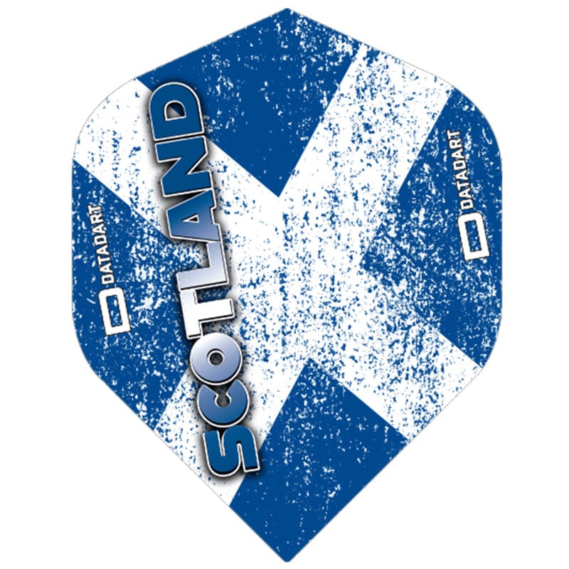 Datadart Nations Scotland standard shape dart flights (5sets)