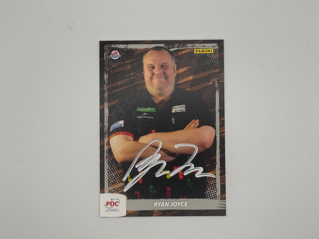 Ryan Joyce Singed 1st edition Panini PDC World Championship 2025 Base Card