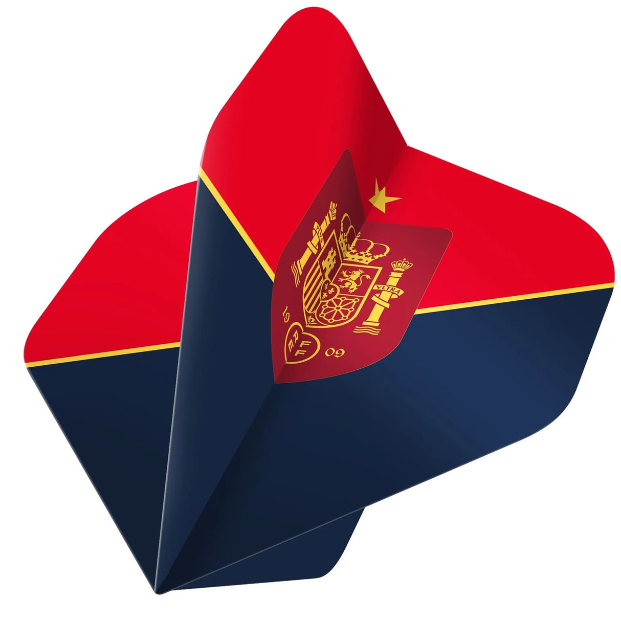 Official Espana (Spain, Red & Blue) Football Standard Shape Dart Flights 5 sets