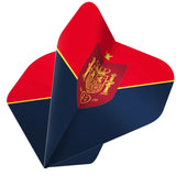 Official Espana (Spain, Red & Blue) Football Standard Shape Dart Flights 5 sets