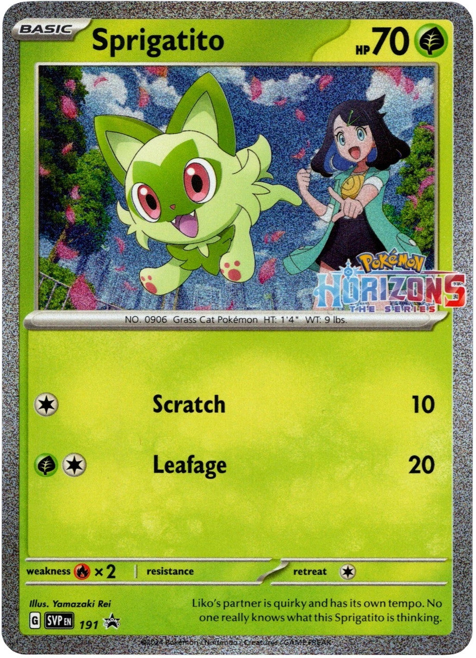 Pokemon Black Star Promo- Sprigatito SVP 191