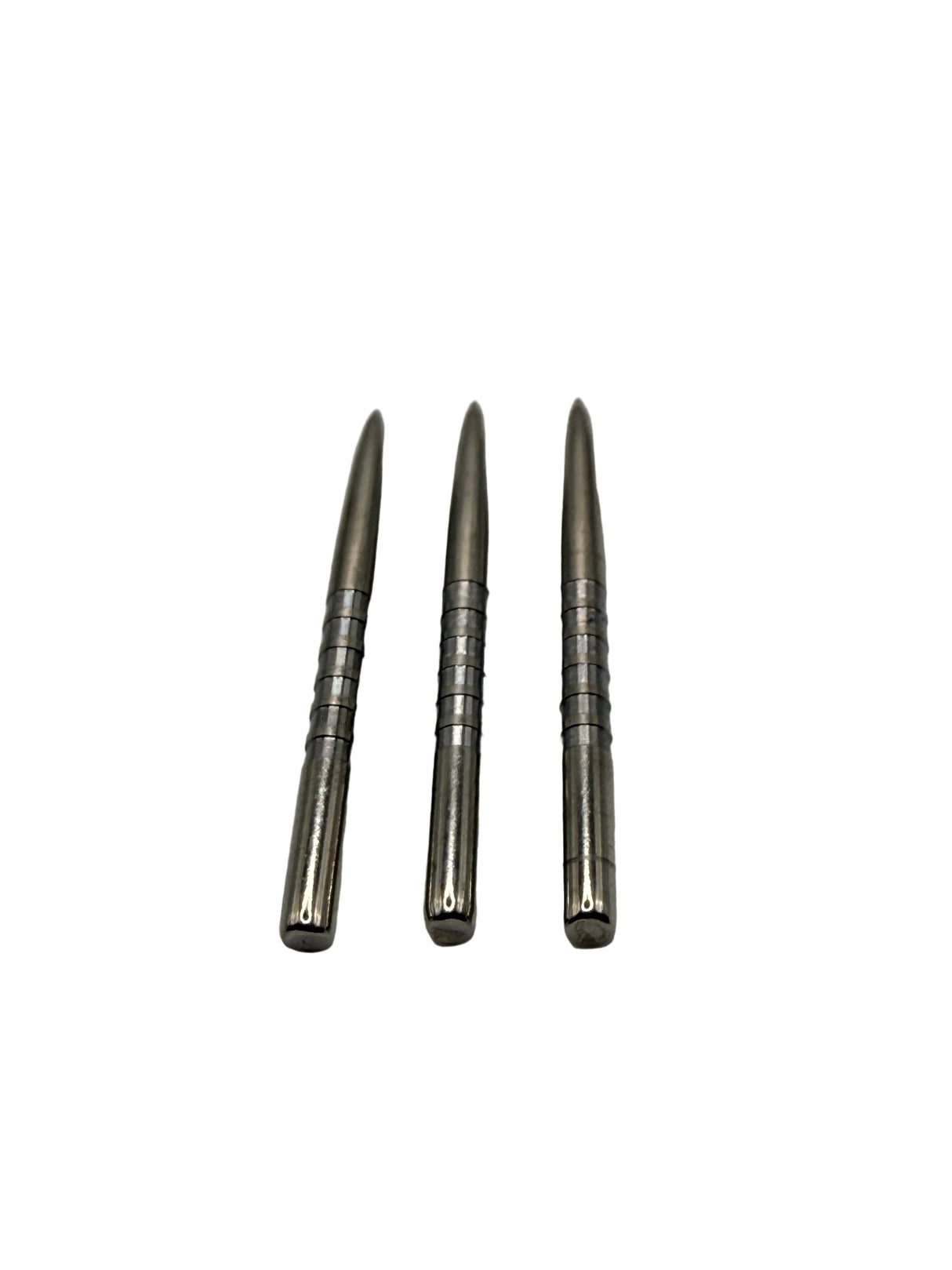 The 32mm size of the Taurus darts silver finger grip range