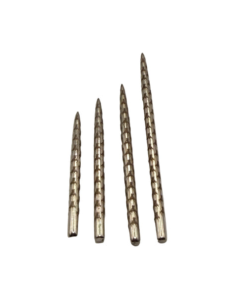 All the sizes available in the Taurus darts Lazer etched range