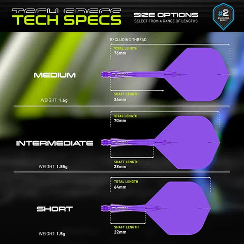 Winmau Fusion NO 2 Integrated Dart Flight & Shaft