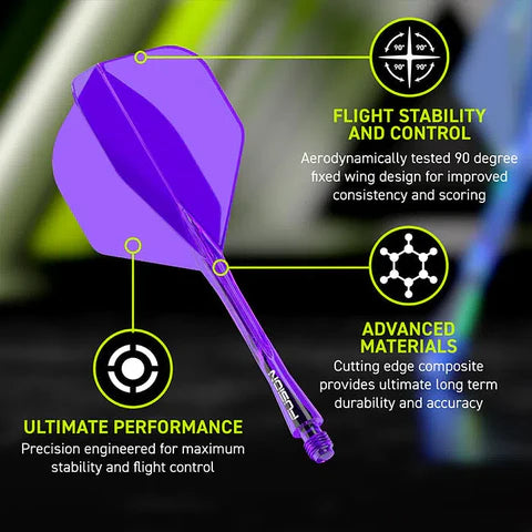 Winmau Fusion NO 2 Integrated Dart Flight & Shaft
