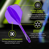 Winmau Fusion NO 2 Integrated Dart Flight & Shaft