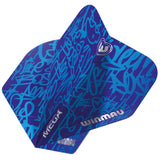 Winmau Mega Standard Blue Dart Flights (5 sets)