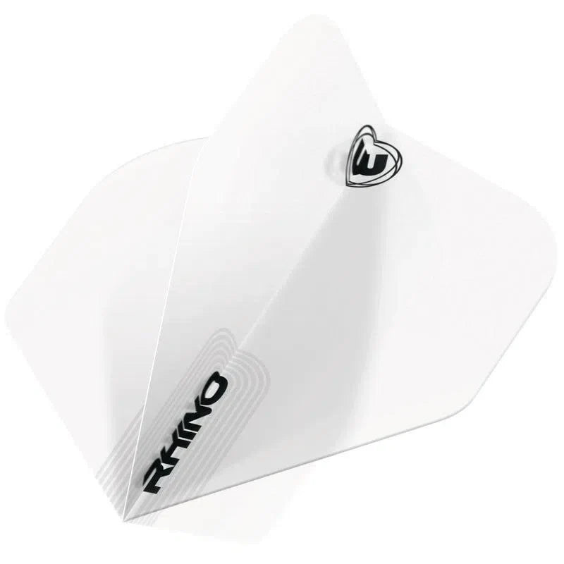 Winmau Rhino Standard White Dart Flights (5 sets)