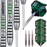 Unicorn contender Adam Hunt 23g steel tip dart set