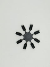 Dart flight protectors black plastic 80 individual protectors