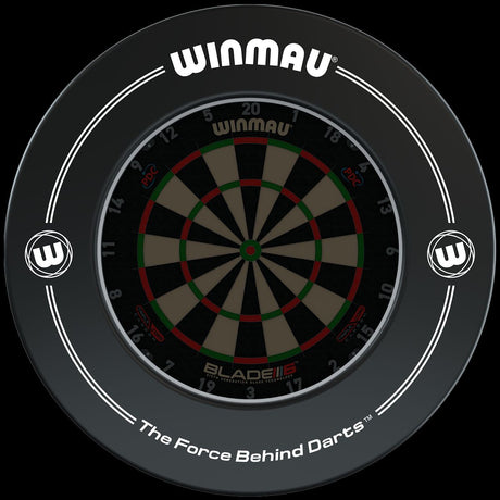 Winmau Printed Black dartboard surround