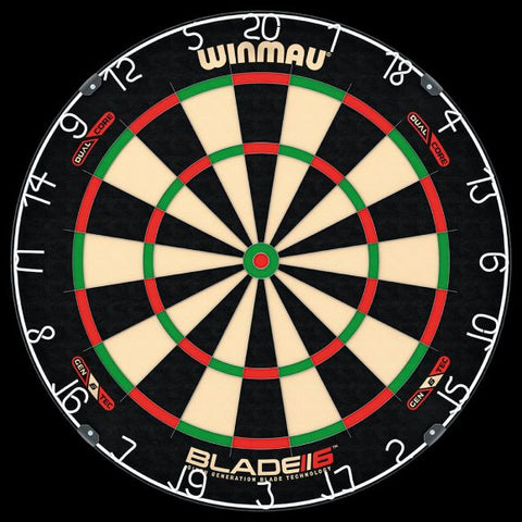 Winmau Blade 6 dual core dartboard