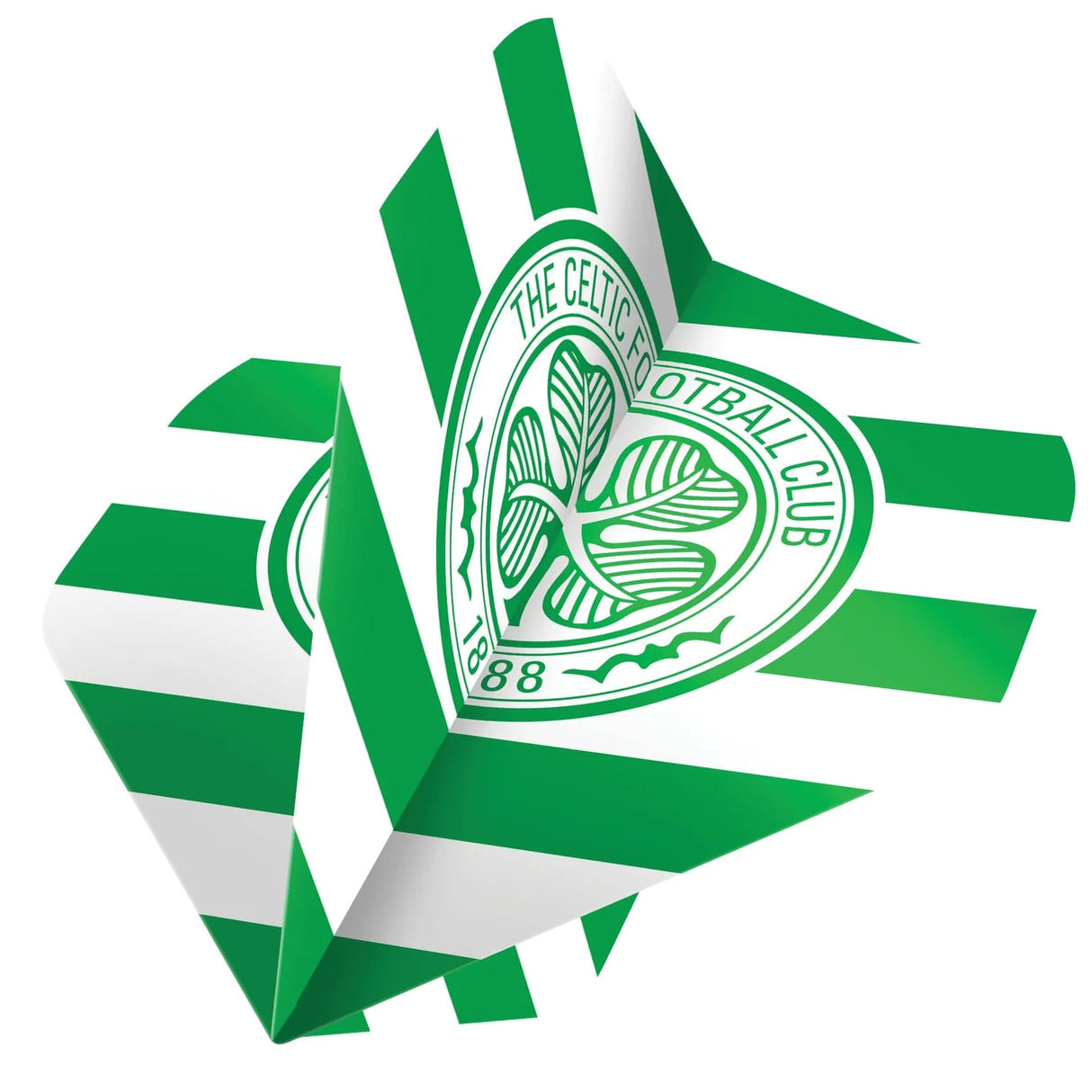 Celtic FC Standard shape Dart Flights 5 sets
