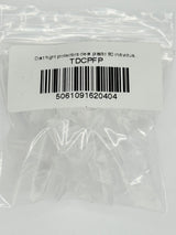 Dart flight protectors clear plastic 80 individual protectors