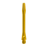 Gold long 48mm Aluminium stems/shafts/canes