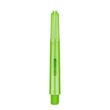 Green medium 41mm polycarbonate bubble dart stems/shafts/canes