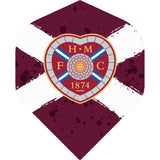 Heart of Midlothian FC Standard shape Dart Flights (5sets)