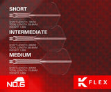 Target K-FLEX Clear NO6 Dart Flights and Shafts