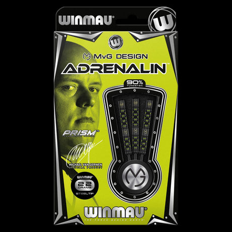 Winmau MVG Adrenalin 22g steel tip dart set