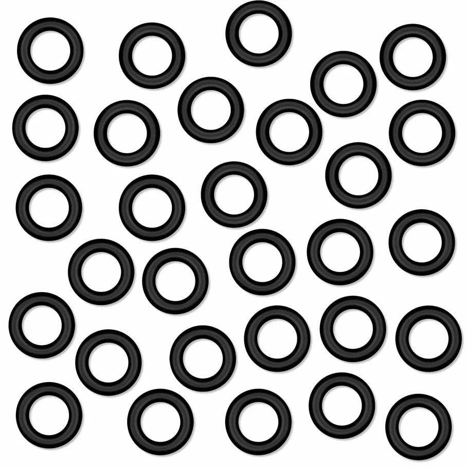 Darts Rubber o-rings black 30 pack