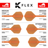 Target K-FLEX Neon Oranage NO2 ONE PIECE FLIGHTS