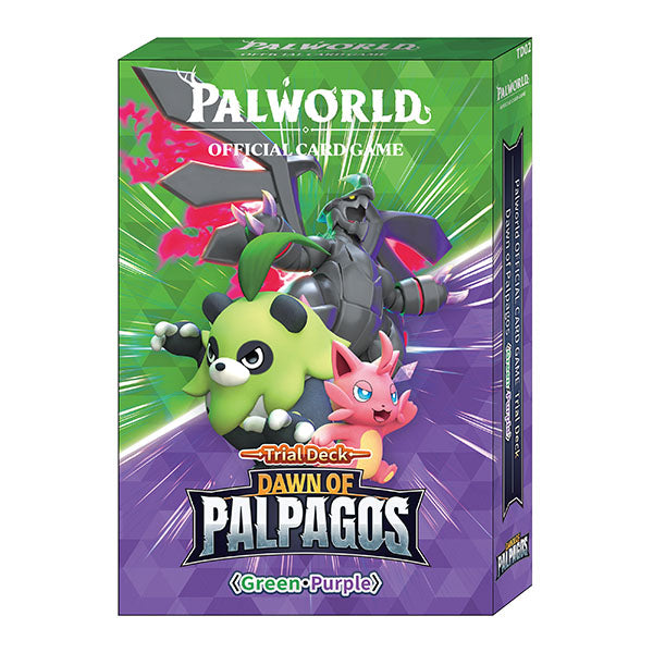 Palworld TCG: Dawn of Palpagos Green/Purple Trial Deck
