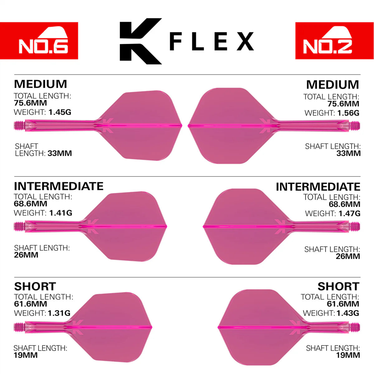 Target K-FLEX Neon Pink NO2 ONE PIECE FLIGHTS