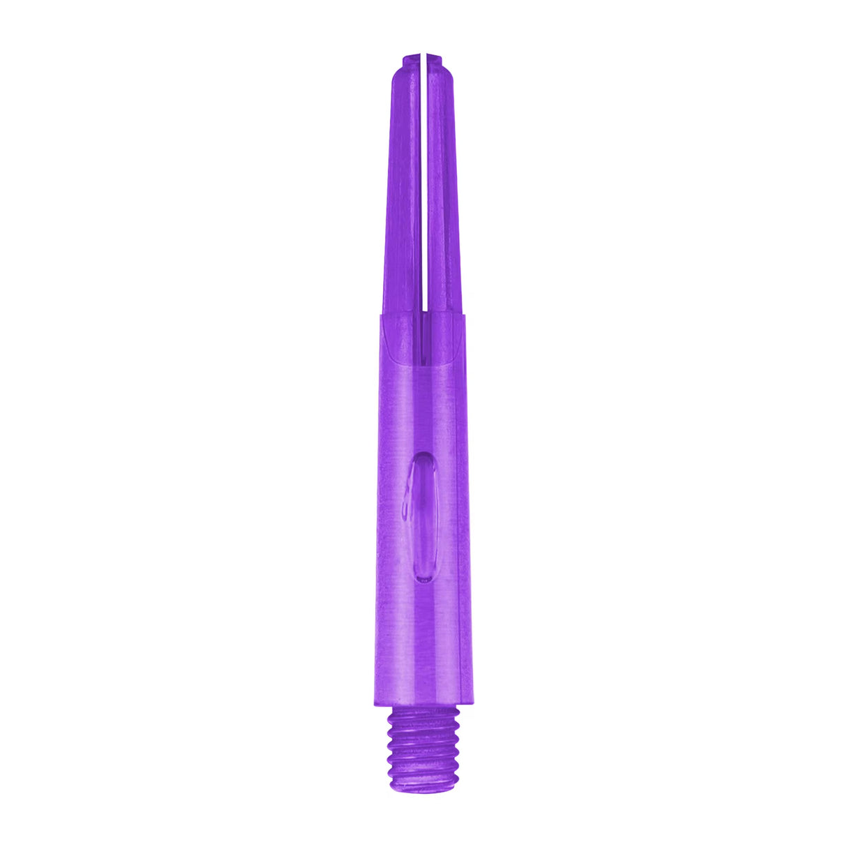 Purple short 35mm polycarbonate bubble dart stems/shafts/canes