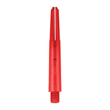 Red short 35mm polycarbonate bubble dart stems/shafts/canes