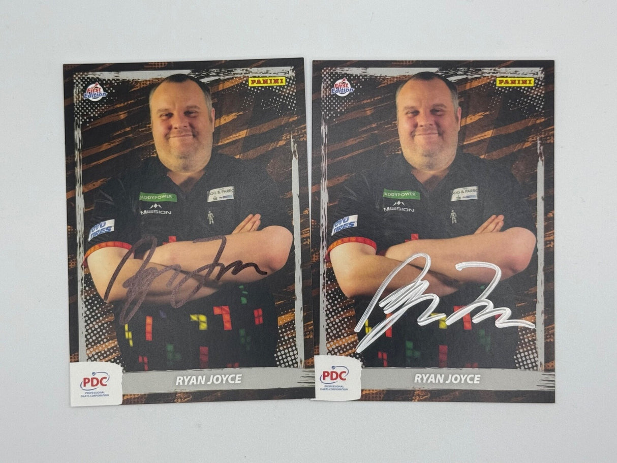 Ryan Joyce Singed 1st edition Panini PDC World Championship 2025 Base Card