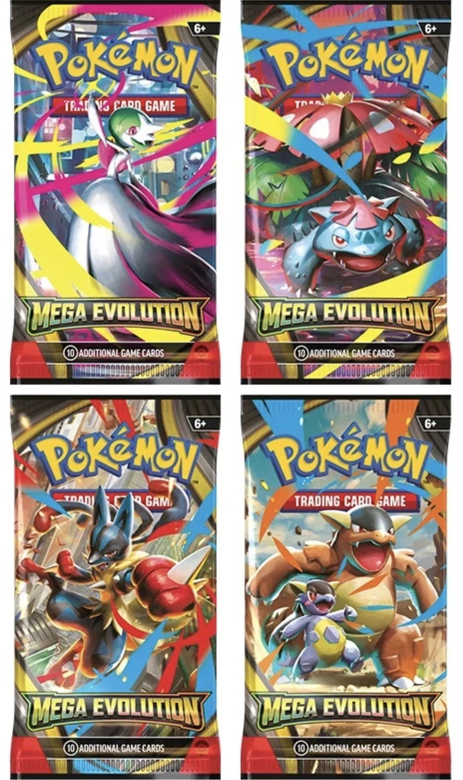 Pokemon Mega evolutions booster pack