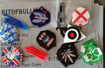 BitofBully darts clearance pack. 5 random items per pack Dart Flights/stems/shafts