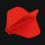 Winmau Stealth red standard shape dart flights