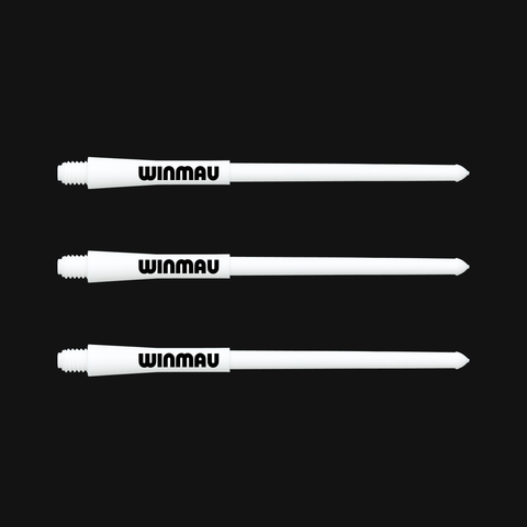 Winmau stealth intermediate white dart shafts