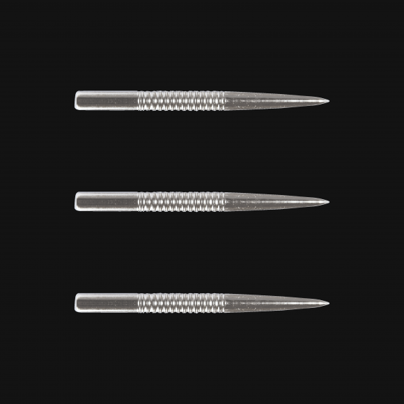 Winmau silver ringed 32mm replacement steel tip dart points