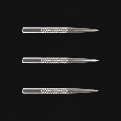 Winmau silver ringed 32mm replacement steel tip dart points