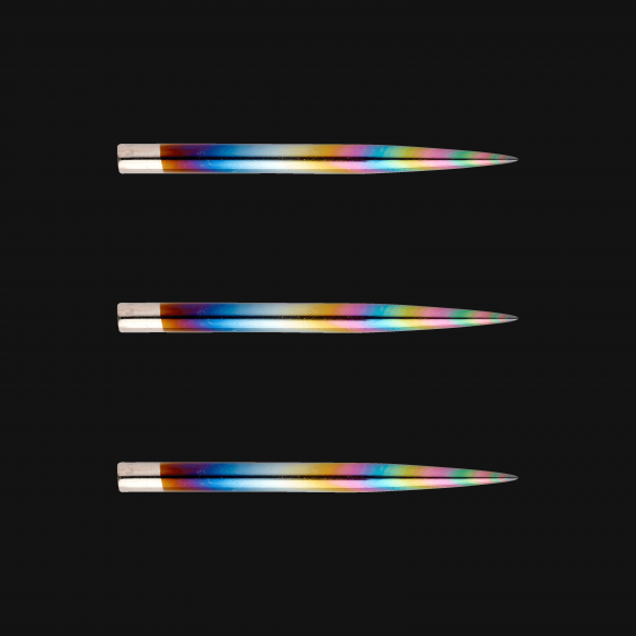 Winmau Rainbow 32mm replacement steel tip dart points