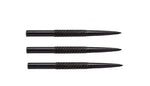 Winmau black spiral 32mm replacement steel tip dart points