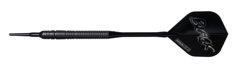 Datadart black slim ringed 18g 90% tungsten soft tip dart set