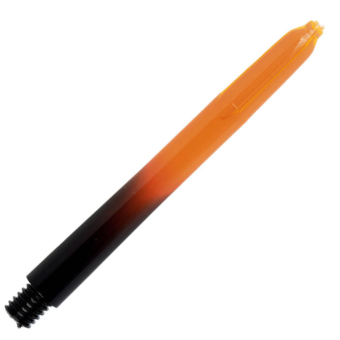 Datadart 15zro short orange and black dart stems/shafts/canes 5 sets
