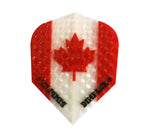 Datadart Dimplex 3 Canada maple leaf standard shape dart flights 5 sets
